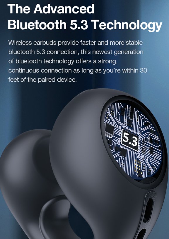 Bone Earbuds Waterproof Sound Freedom👌